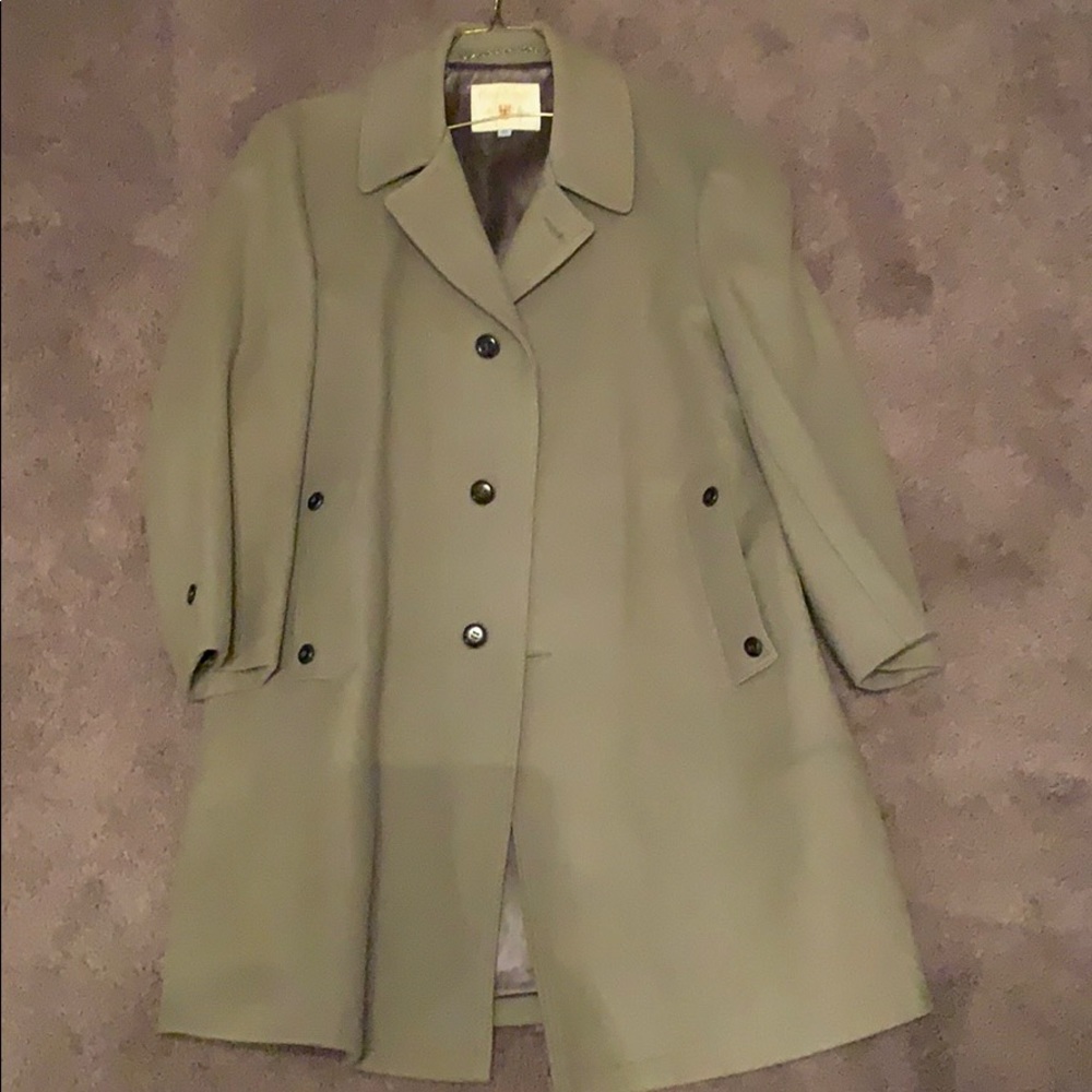 Vintage Long Wool Peacoat